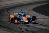 Nolan Siegel at the 2025 NTT INDYCAR Series Snap-On Milwaukee Mile 250 - Source: Getty